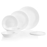Corelle® Winter Frost White 66-piece Dinnerware Set, Service for 12