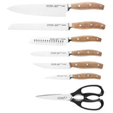 Chicago Cutlery® Signature Edge Walnut 13-piece Knife Block Set