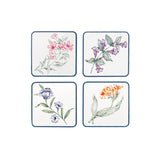 Butterfly Meadow Corkback Coasters, Set of 4