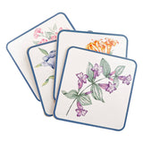 Butterfly Meadow Corkback Coasters, Set of 4