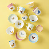 Butterfly Meadow 4-piece Mug Set