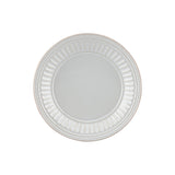 French Perle Groove Dove Grey™ Dessert Plate