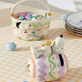 Peanuts Easter Snoopy Covered Candy Dish