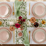 French Perle Scallop 4-Piece Accent Plate Set