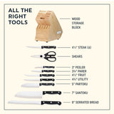 Chicago Cutlery® Essentials™ 15-piece Block Set