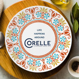 Corelle® Global Collection Terracotta Dreams 10.25” Dinner Plates, 6-pack