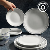 Corelle® Caspian Lace 8.5" Lunch Plate, 6 pack