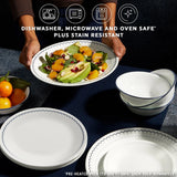 Corelle® Caspian Lace 8.5" Lunch Plate, 6 pack