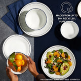 Corelle® Caspian Lace 8.5" Lunch Plate, 6 pack