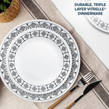 Corelle® Cusco 16-piece Mugless Dinnerware Set, Service for 4