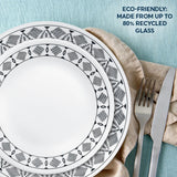 Corelle® Cusco 16-piece Mugless Dinnerware Set, Service for 4