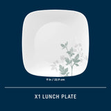 Corelle® Square Amalie 9" Salad Plate