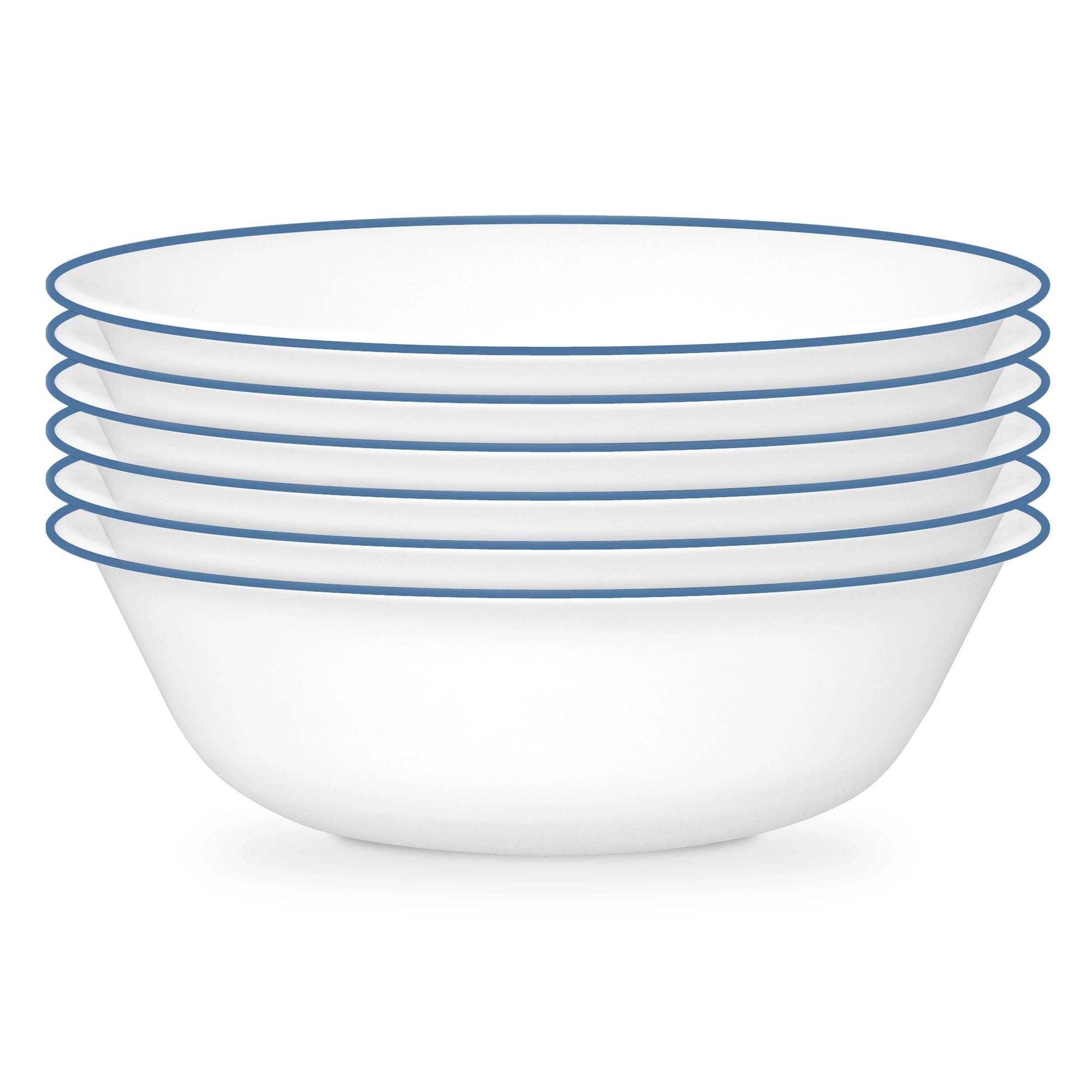 Corelle® Botanical Stripes 18-ounce Cereal Bowls, 6-pack