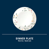 Corelle® Wildflower Scatter 10.25" Dinner Plate