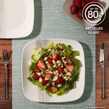 Corelle® Square Wandering Grove 18-piece Dinnerware Set, Service for 6