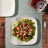 Corelle® Square Wandering Grove 12-piece Dinnerware Set, Service for 4