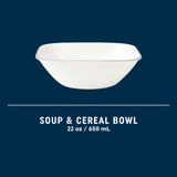 Corelle® Square Wandering Grove 22-ounce Cereal Bowl