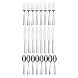 Chef's Table 24 Piece Everyday Flatware Dining Set