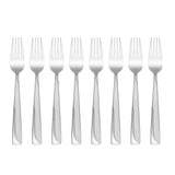Madge Frosted Dinner Forks, Set Of 8