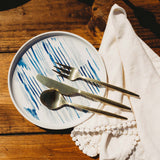 Gaze Champagne Satin 4-Piece Demitasse Spoon Set