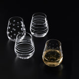 Mingle Stemless Wine Glasses, Set Of 4